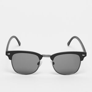 Retro- Sonnenbrille - schwarz