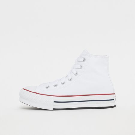 Converse Chuck Taylor All Star Eve Canvas white/garnet/white Platform Shoes en SNIPES