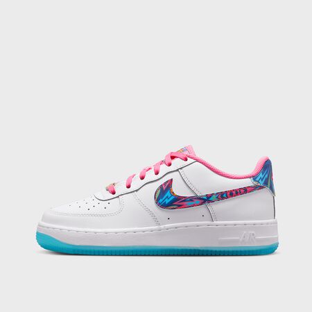 Compra NIKE Air Force 1 (GS) white/multicolor/pink glow/speed yellow White Sneakers en