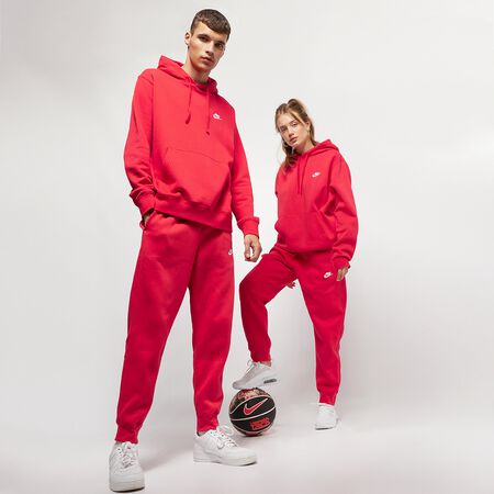 Compra NIKE Sportswear Fleece Pullover Hoodie university red/university red/white Cozy Guide en SNIPES