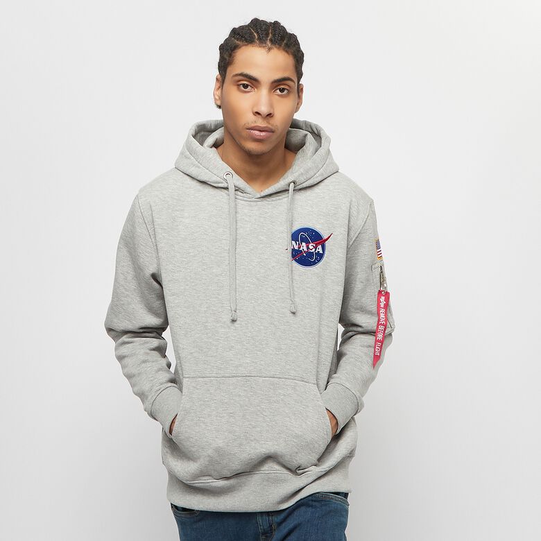 Compra Alpha Industries Space Shuttle grey heather Sudaderas SNIPES