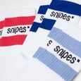 Small Logo Striped Crew Socks  (3 Pack)