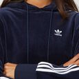 CROPPED HOODIE collegiate navy/white