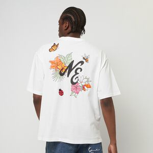 NE FLORAL GRAPHIC OS TEE new era whiblk
