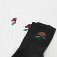 Rose Socks 3er white/black/white