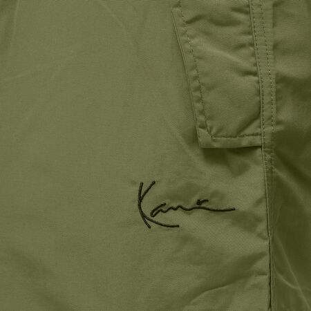 Small Signature Wide Parachute Pants 