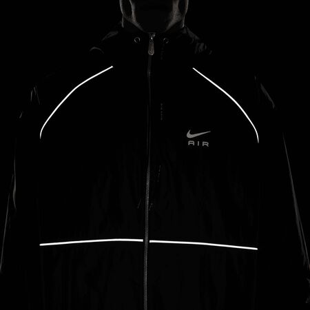 Realista Cuña Oeste Compra NIKE Air Full-Zip Hooded Woven Jacket black/white Cortavientos en  SNIPES