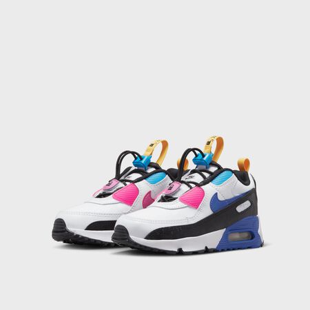 Compra NIKE Air Max 90 Toggle SE (PS) white/hyper royal/black/active fuchsia Online Only SNIPES