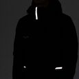 Light Parka With Hood And Reflective Bands