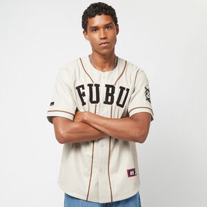 College Leather Baseball Jersey