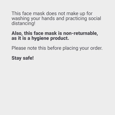 Signature Face Mask