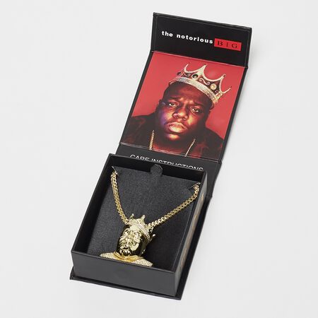 Notorious B.I.G. x KING ICE - Big Poppa Kette Gold Überzug