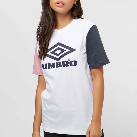 Umbro wmn Projects Tricol Tee /blush/blue