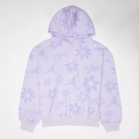 Junior Floral Flight All Over Print Pullover Hoodie 