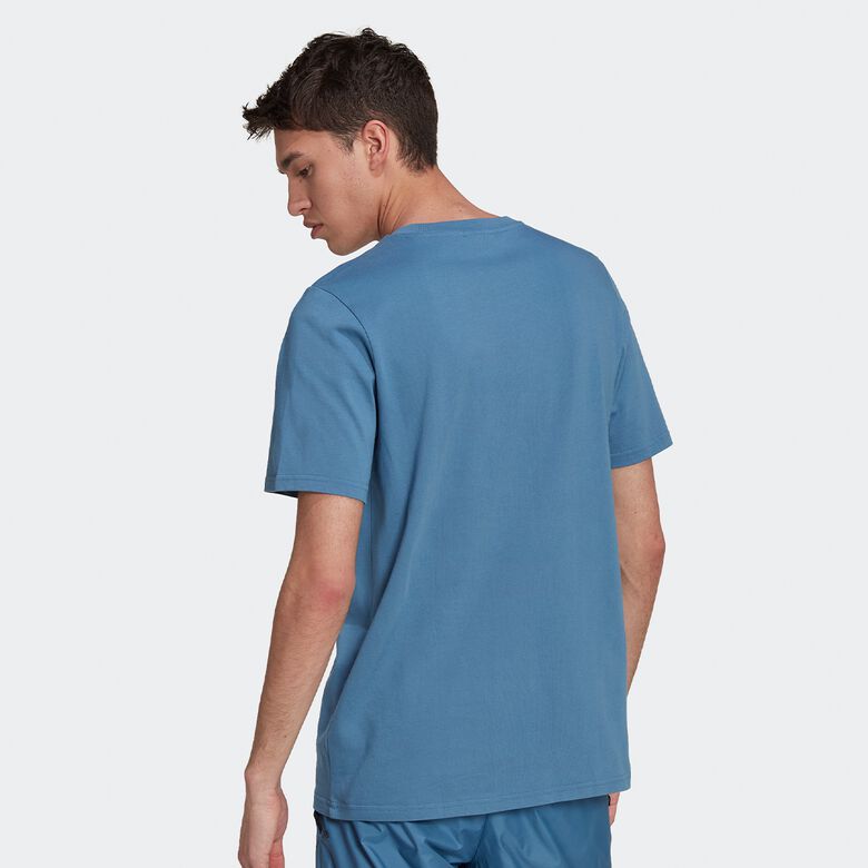 adidas Originals Reclaim Logo altered blue T-Shirts en SNIPES