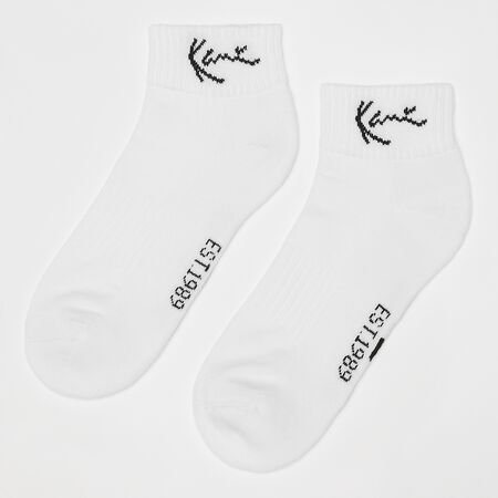 Compra Karl Kani Signature Ankle Socks (3 Pack) white medianos en SNIPES