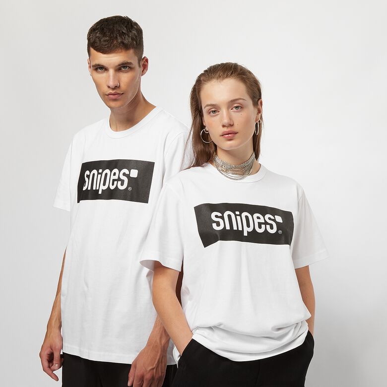 Camiseta SNIPES Box Logo white/black en la online de SNIPES