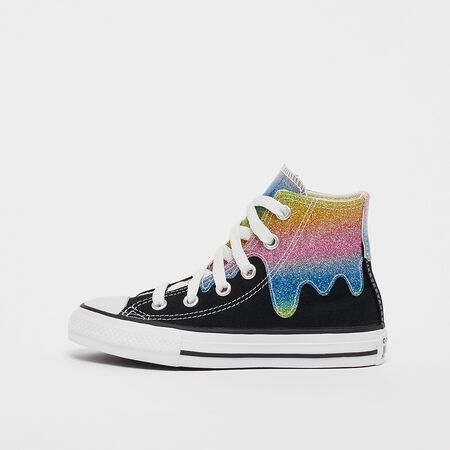 Compra Converse Chuck Taylor All Star Glitter black/natural ivory/pink Last sizes en SNIPES