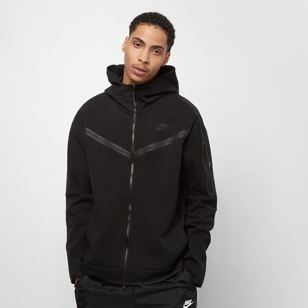 Compra NIKE Sportswear Fleece Full-Zip Hoodie black/black Sweatjacken en SNIPES