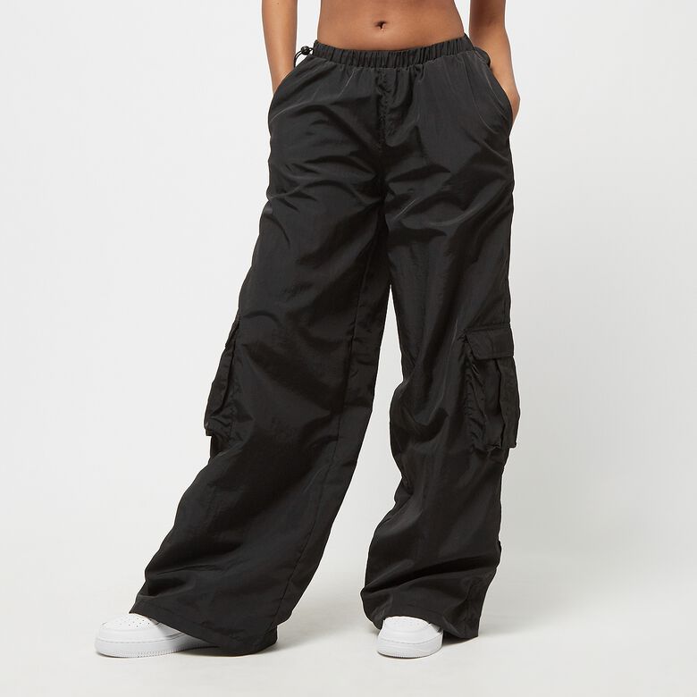 Classics Compra SNIPES Nylon Urban Ladies en Black Wide Cargo cargo Pants Crinkle Pantalones