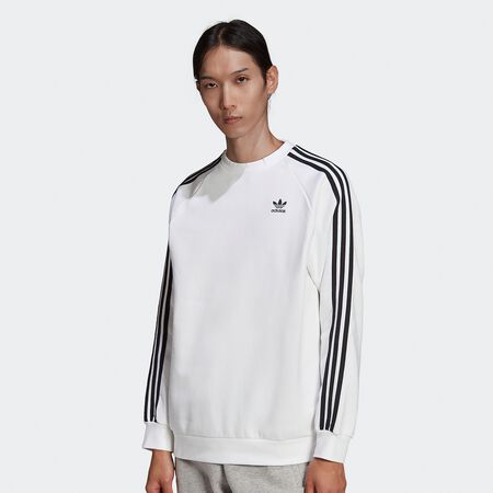 dolor de cabeza pastel Sophie Compra adidas Originals Sudadera adicolor 3-Stripes Fleece white Workwear  en SNIPES