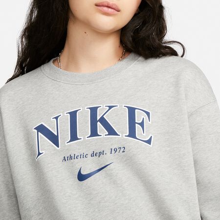 Compra NIKE Sportswear Phoenix Fleece Women's Oversized Crew-Neck Sweatshirt grey heather Style Guide en