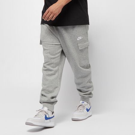 Compra NIKE Sportswear Fleece Cargo Pants grey heather/matte silver/whit Style Guide en SNIPES