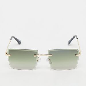 Cat-Eye gafas de sol -blanco, verde