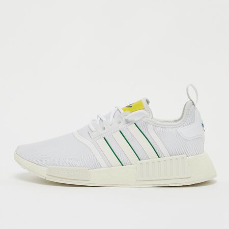 Compra adidas NMD_R1 Sneaker ftwr white/off white/green Online Only SNIPES