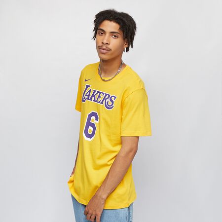 Joseph Banks Curiosidad golpear Compra NIKE NBA LA Lakers Tee/ James Lebron amarillo T-Shirts en SNIPES