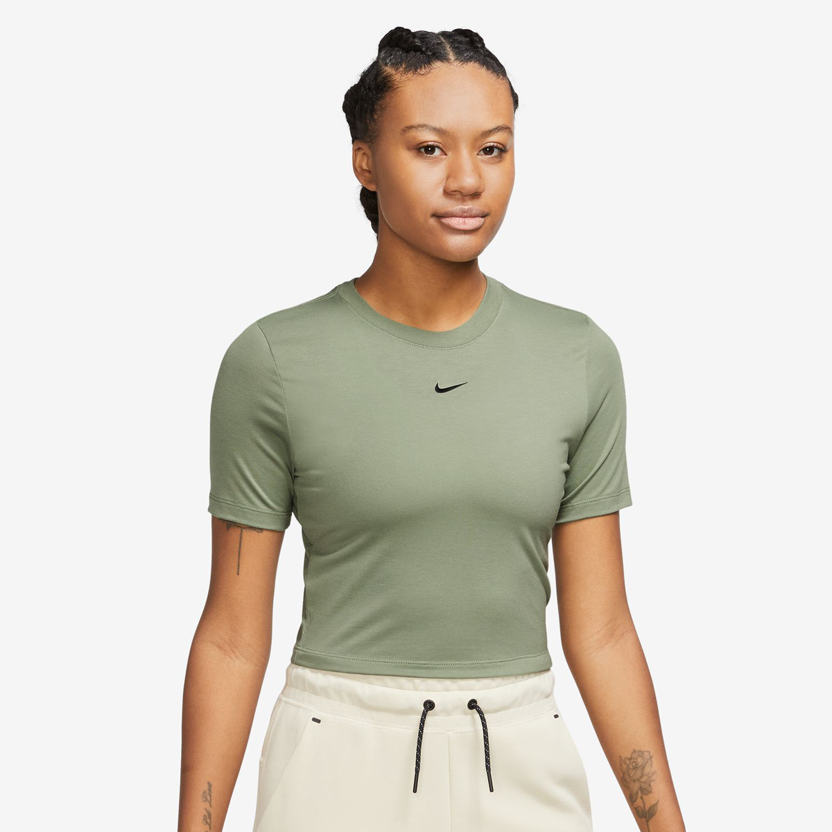 Sportswear Essential Slim-Fit Crop T-Shirt